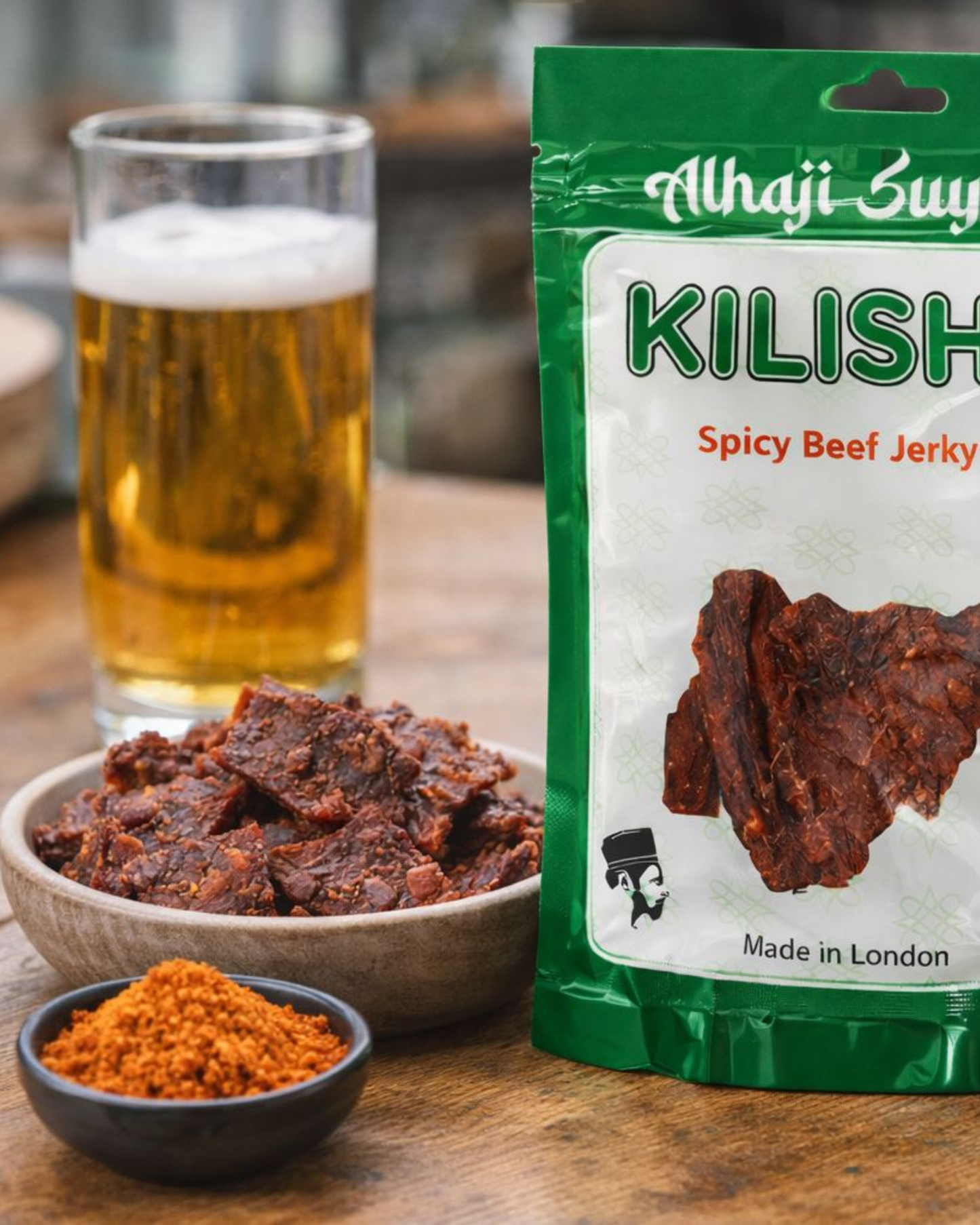 Alhaji Suya Kilishi (Dried Spiced Beef) 300g