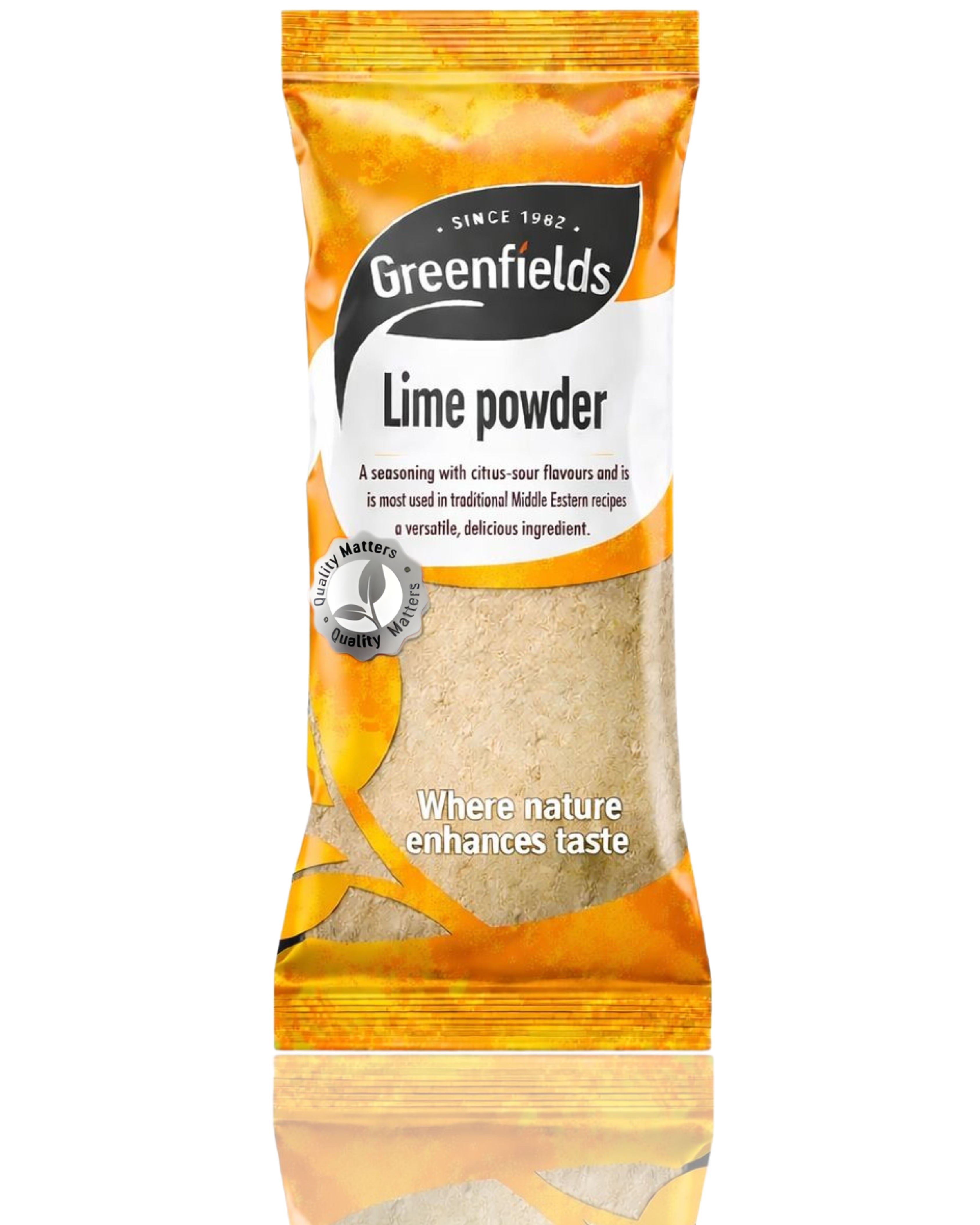 Greenfields Lime Powder 75g β Zesty Citric Spice Seasoning UK