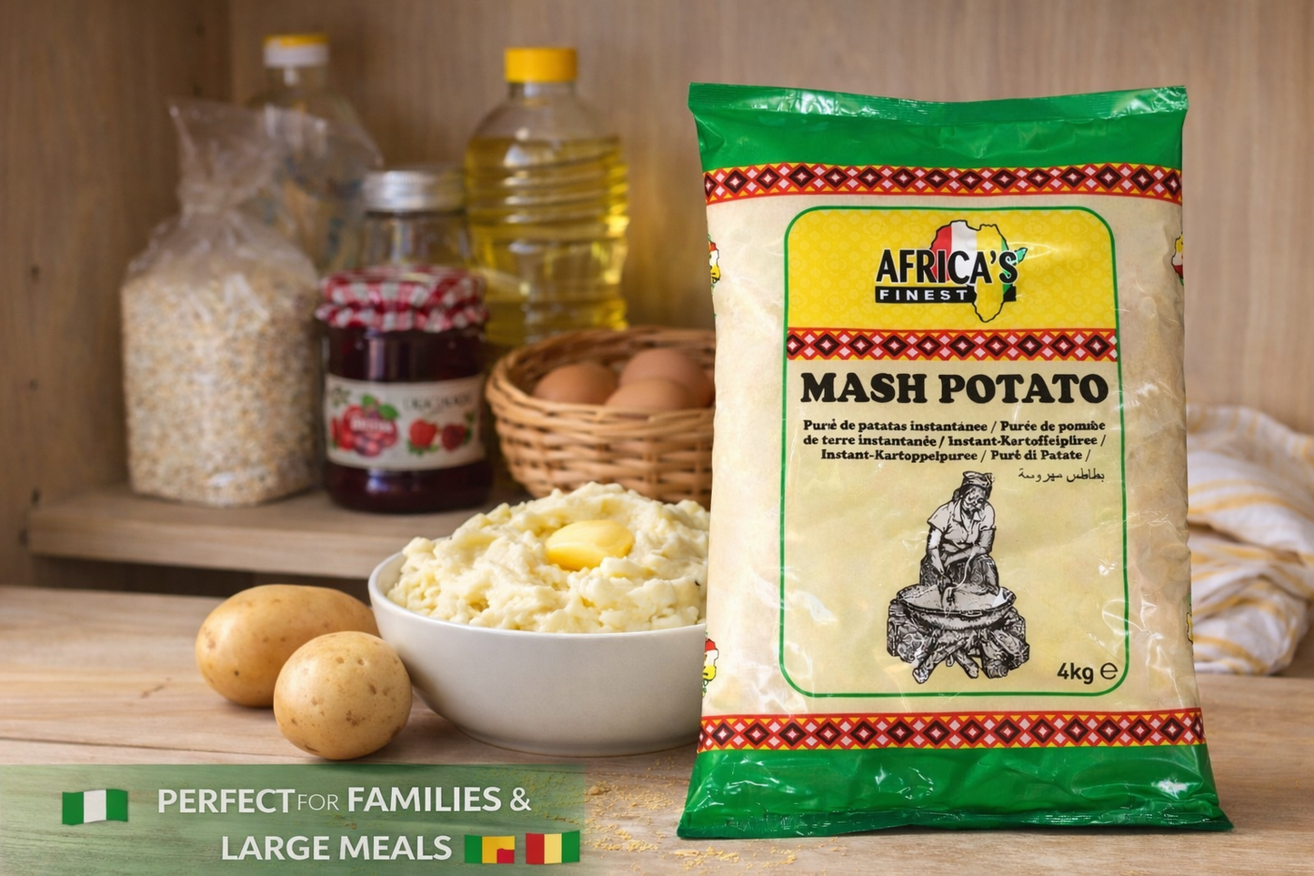 Africa's Finest Mash Potato Powder 4kg