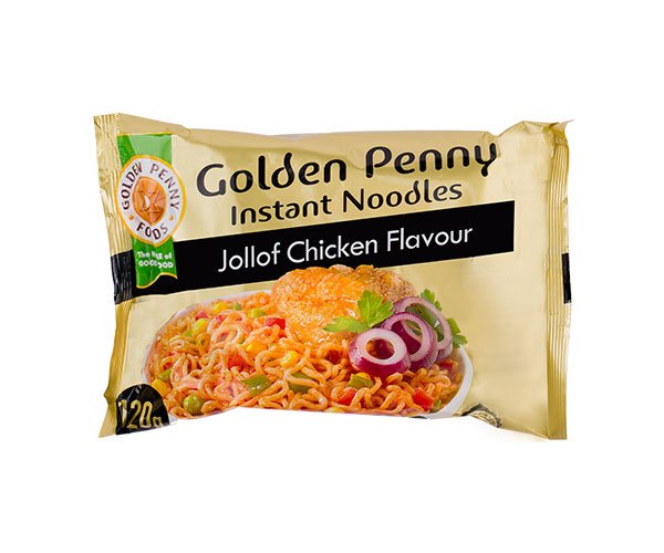 Golden Penny Jollof Chicken Noodles