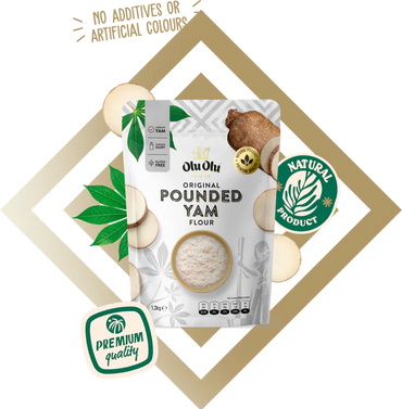 Olu Olu Premium Pounded Yam Flour — Flour & Mix — Buy Online UK