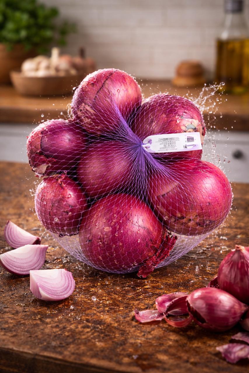 Premium Large Red Onions 3kg Bag