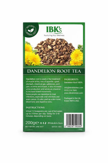 Ibk’s Kitchen Dandelion Root Tea — Drinks — Buy Online UK