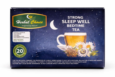 Herbal Choice Sleep Well Bedtime Tea 20 Bags — Frozen Foods — Buy Online UK