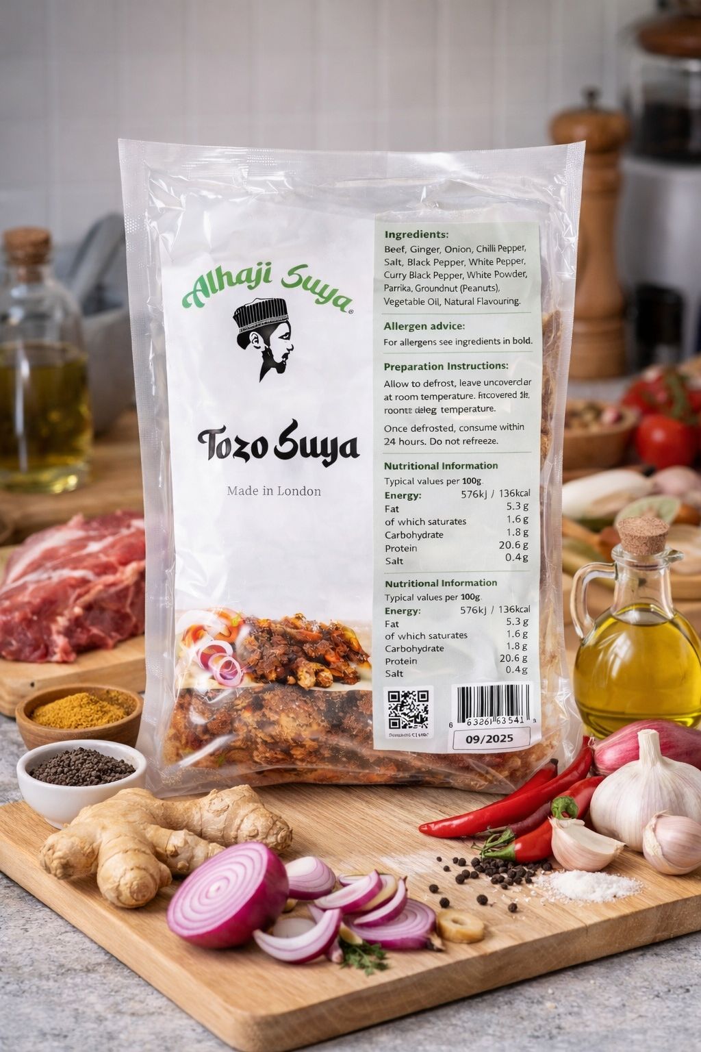 Alhaji Suya Tozo Suya – Rich Spiced Beef Suya UK