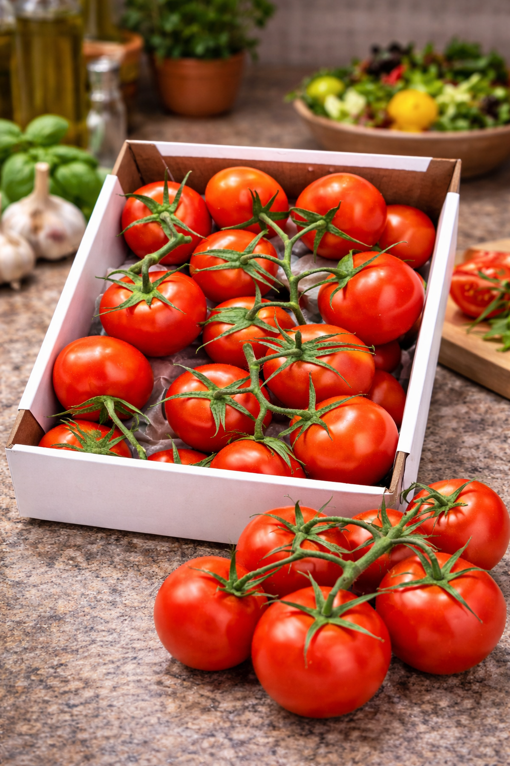 Fresh Vine Tomatoes Box – Ripe Juicy Tomatoes for Stew, Jollof & Salads | UK