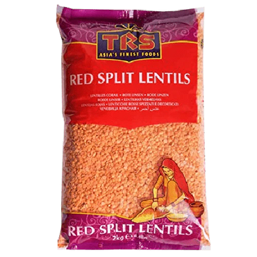 TRS Red Split Lentils 2kg — Dry Foods — Buy Online UK
