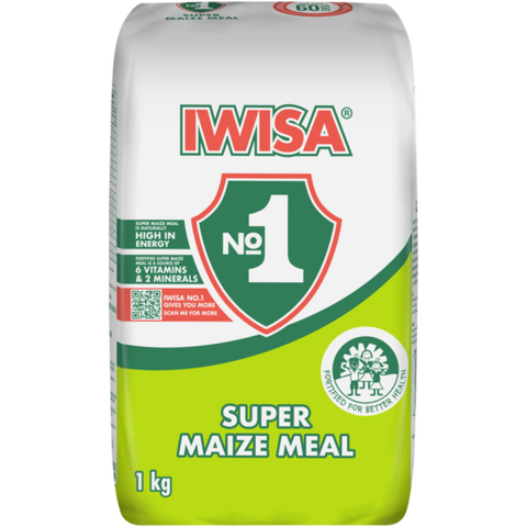 Iwisa No.1 Super Maize Meal 1kg