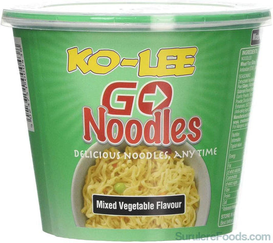 Ko-Lee Go Cup Noodles Mixed Vegetable Flavour 65gm-SurulereFoods