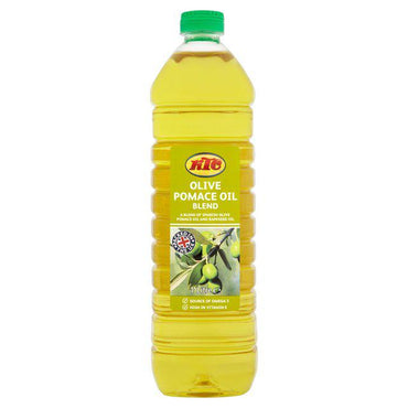 KTC Blended Pomace Oliver Oil 1Ltr-SurulereFoods — Cooking Oil — Buy Online UK