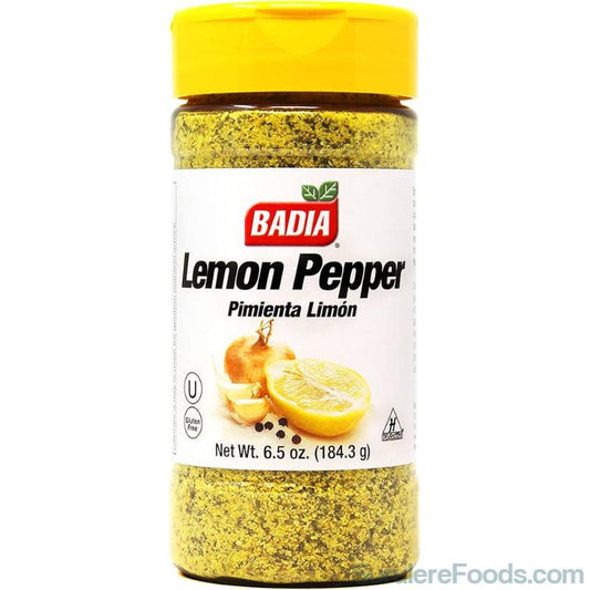 Badia Lemon Pepper Seasoning 184Gx6 Sma-SurulereFoods