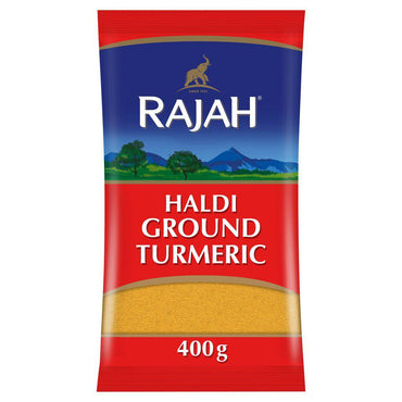 Rajah Haldi Ground Turmeric 400G-SurulereFoods — Spice & Seasonings — Buy Online UK