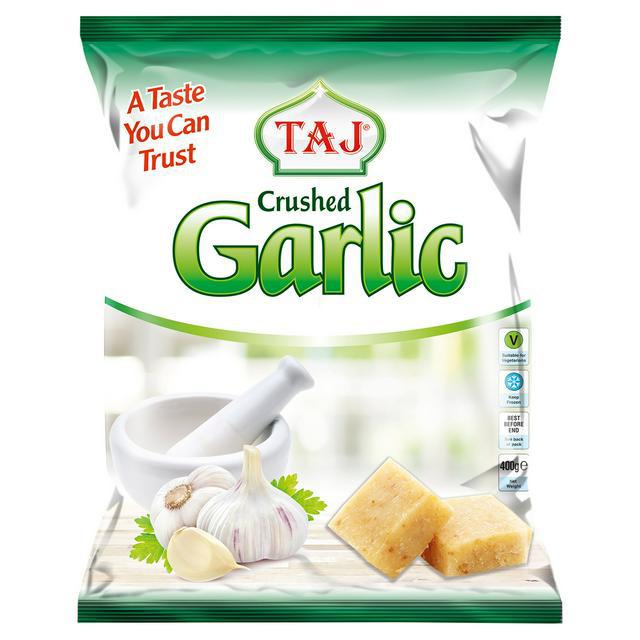 Taj Crushed Garlic 400G-SurulereFoods