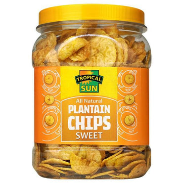 Tropical Sun Plantain Chips Sweet 450G-SurulereFoods — Snacks — Buy Online UK
