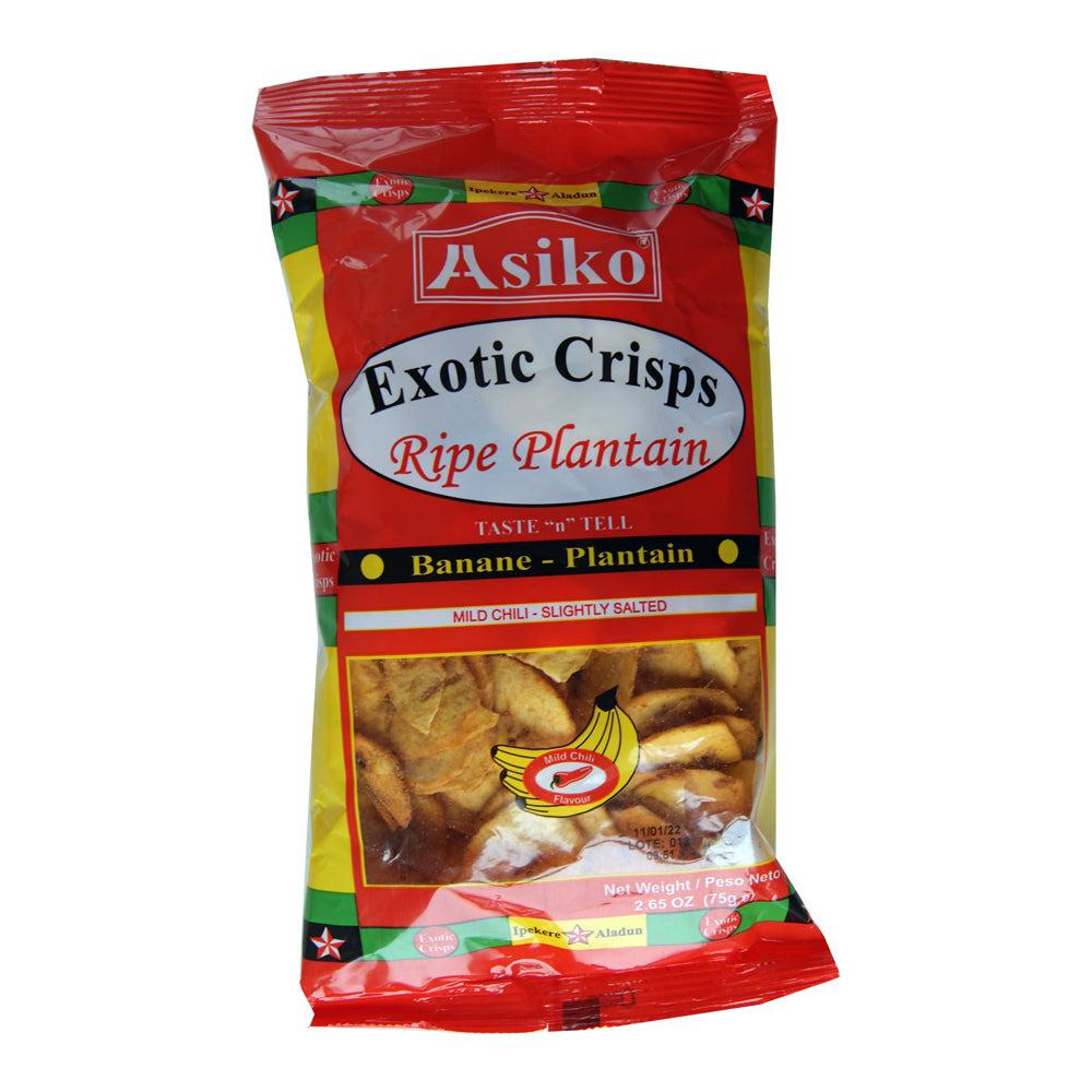 Asiko Exotic Crisps Mild Chili 75G-SurulereFoods