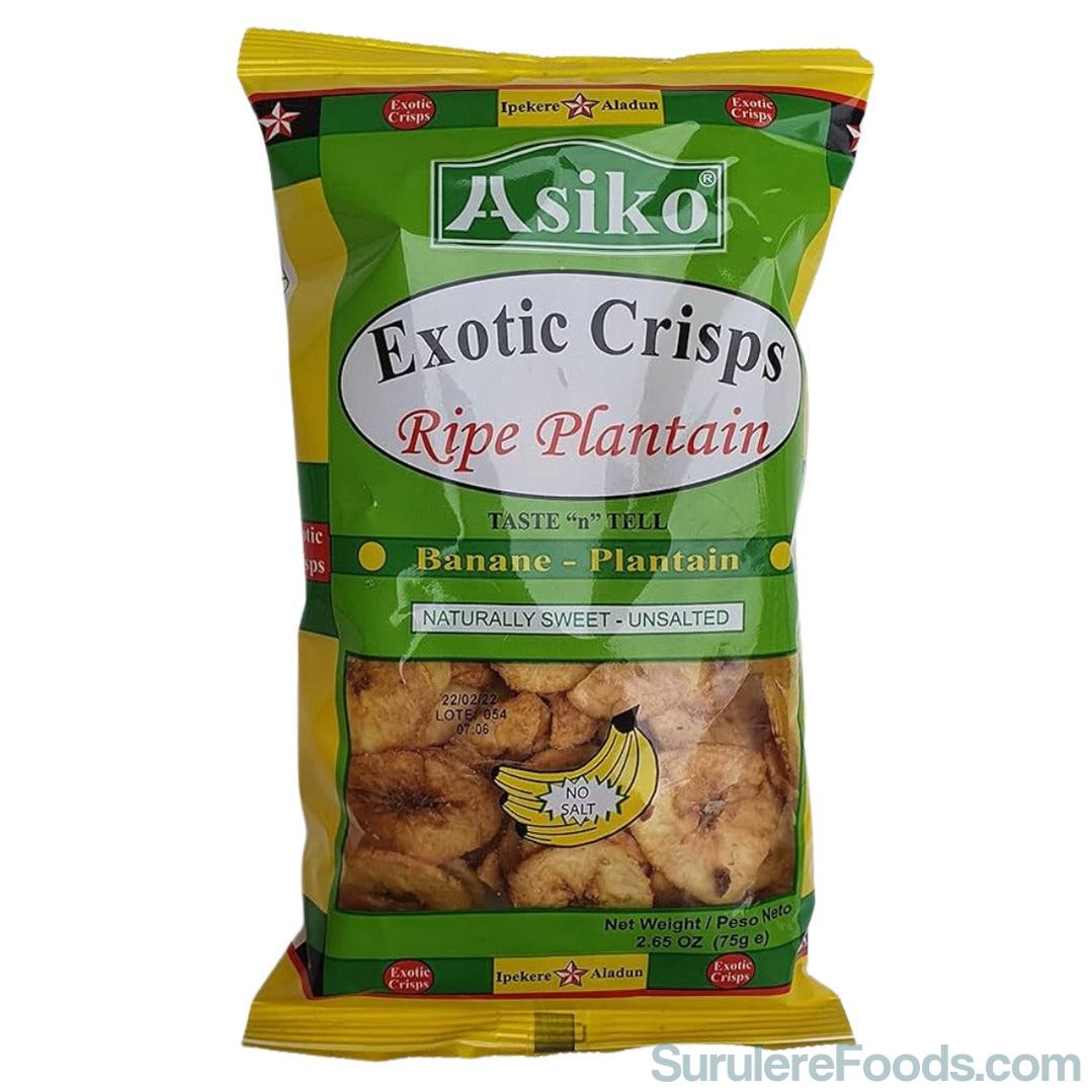 Asiko Exotic Crisps Naturally Sweet 75G-SurulereFoods