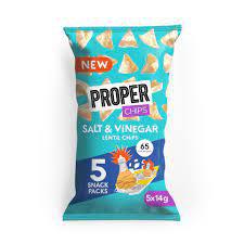 Proper Chips Salt Vinegar 14G-SurulereFoods — Snacks — Buy Online UK