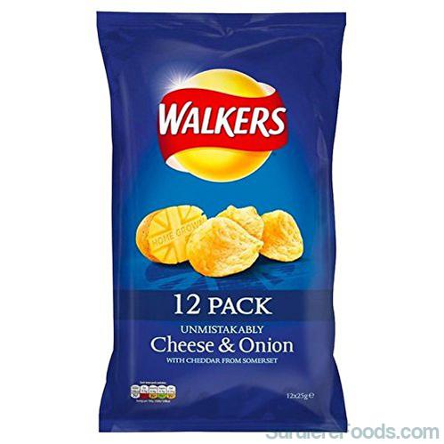 Walkers Crisps Ready Cheese Onion 25G-SurulereFoods