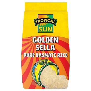 Tropical Sun Golden Sella Basmati 10Kg-SurulereFoods — Rice — Buy Online UK