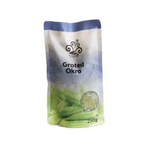 Grated Okro 250G-SurulereFoods