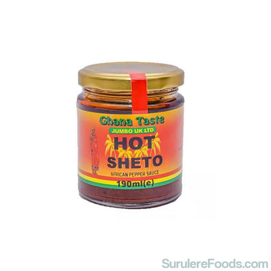 Ghana Taste Hot Shito Sauce 190Ml-SurulereFoods