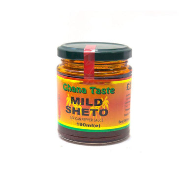 Ghana Taste Mild Shito Pepper Sauce 190M-SurulereFoods — Food Cupboard — Buy Online UK