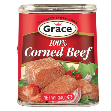 Grace Corned Beef 340G-SurulereFoods — Food Cupboard — Buy Online UK