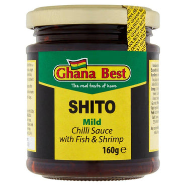 Africa's Shito Chilli Sauce Mild 160G-SurulereFoods — Food Cupboard — Buy Online UK