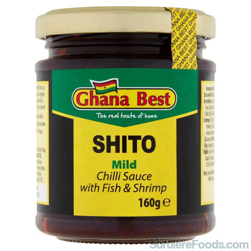 Africa's Shito Chilli Sauce Mild 160G-SurulereFoods