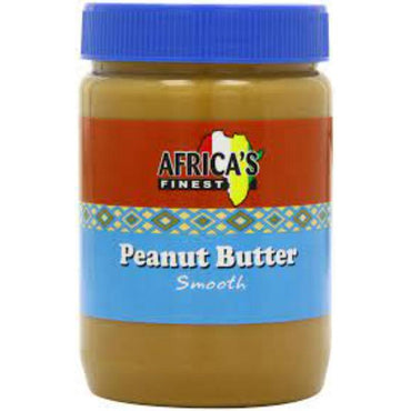 Africa's Peanut Butter Smooth 500G-SurulereFoods — Food Cupboard — Buy Online UK