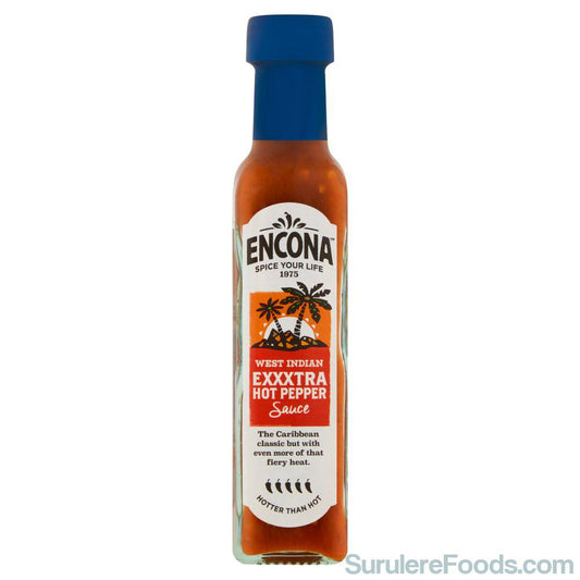 Encona Exxxtra Hot Pepper Sauce 142Ml-SurulereFoods
