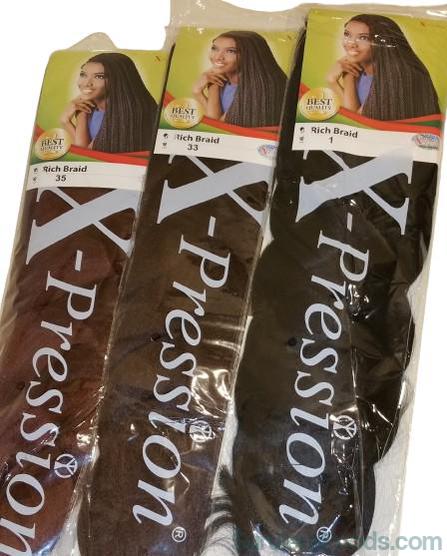 X Pression Rich Braid