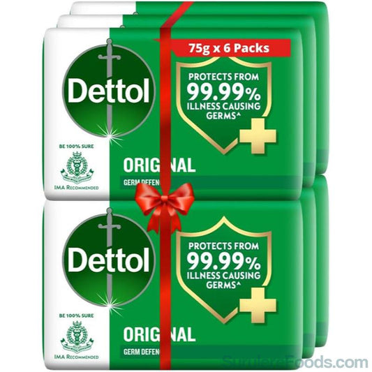 Dettol Soap 6X75G-SurulereFoods