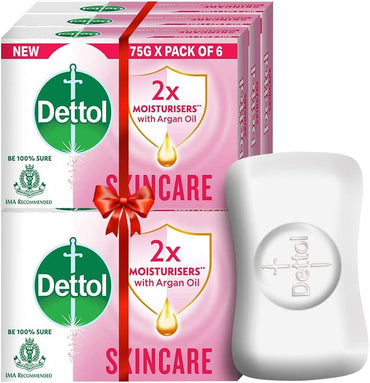 Dettol Skincare Soap 6X75G-SurulereFoods — Cosmetics & Household — Buy Online UK