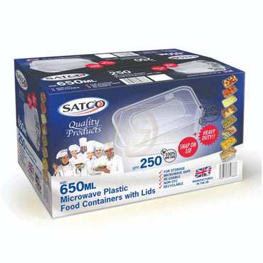 Satco Micro Cont 25 X 650Ml-SurulereFoods — Cosmetics & Household — Buy Online UK