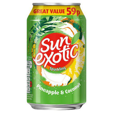 Sun Exotic Pineapple Coconut 330Ml-SurulereFoods — Drinks — Buy Online UK