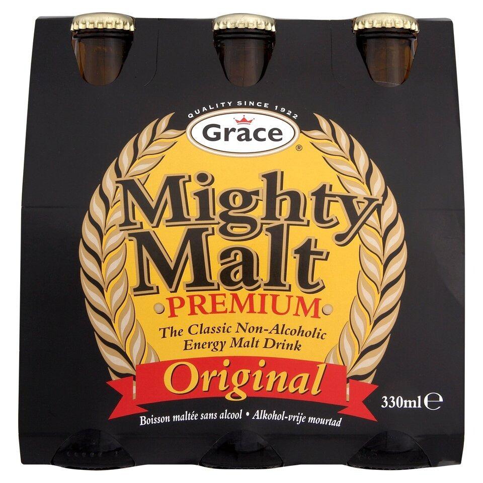 Grace Mighty Malt 330Ml X 6-SurulereFoods