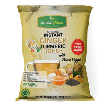 Herbal Choice Ginger Turmeric Honey 360G-SurulereFoods — Drinks — Buy Online UK