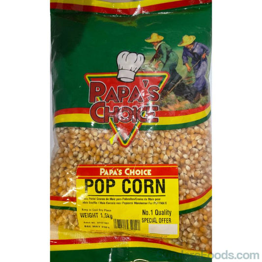 Papa's Choice Pop Corn 1.5Kg-SurulereFoods