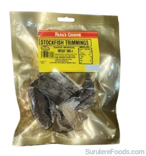 Papa's Choice Stockfish Trimmings 100G-SurulereFoods