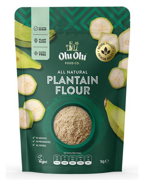 Olu Olu Plantain Flour 1Kg-SurulereFoods