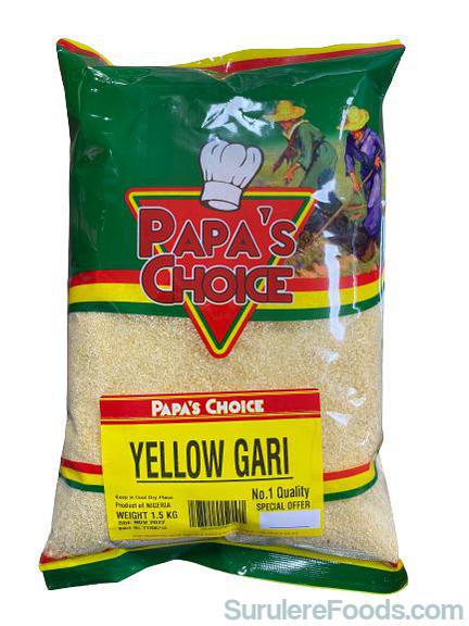 Papa's Choice Yellow Gari 8Kg-SurulereFoods