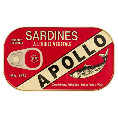 Apollo Sardines Veg 125G-SurulereFoods