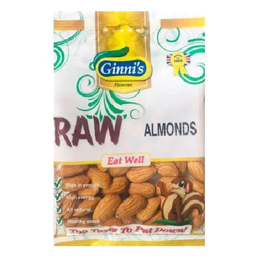 Ginnis Raw Almonds 50G-SurulereFoods — Snacks — Buy Online UK