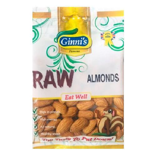 Ginnis Raw Almonds 50G-SurulereFoods