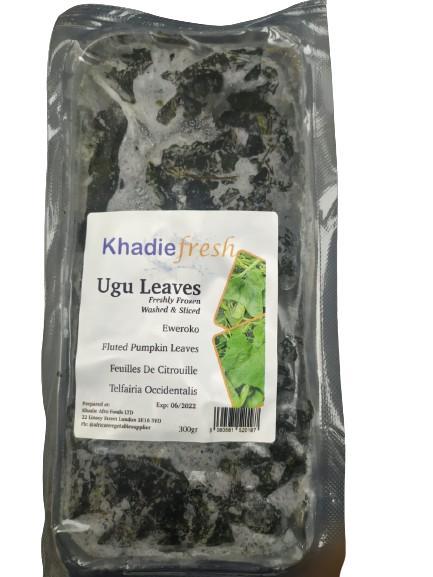 Khadie Fresh Ugu Leaves 500G-SurulereFoods