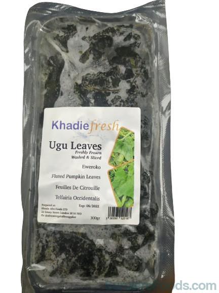 Khadie Fresh Ugu Leaves 500G