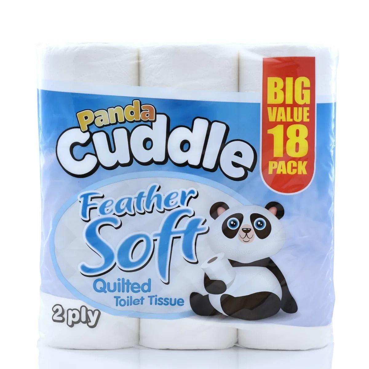 Cuddle Tissue Panda Cuddle Toilet Tissues x18 - SurulereFoods