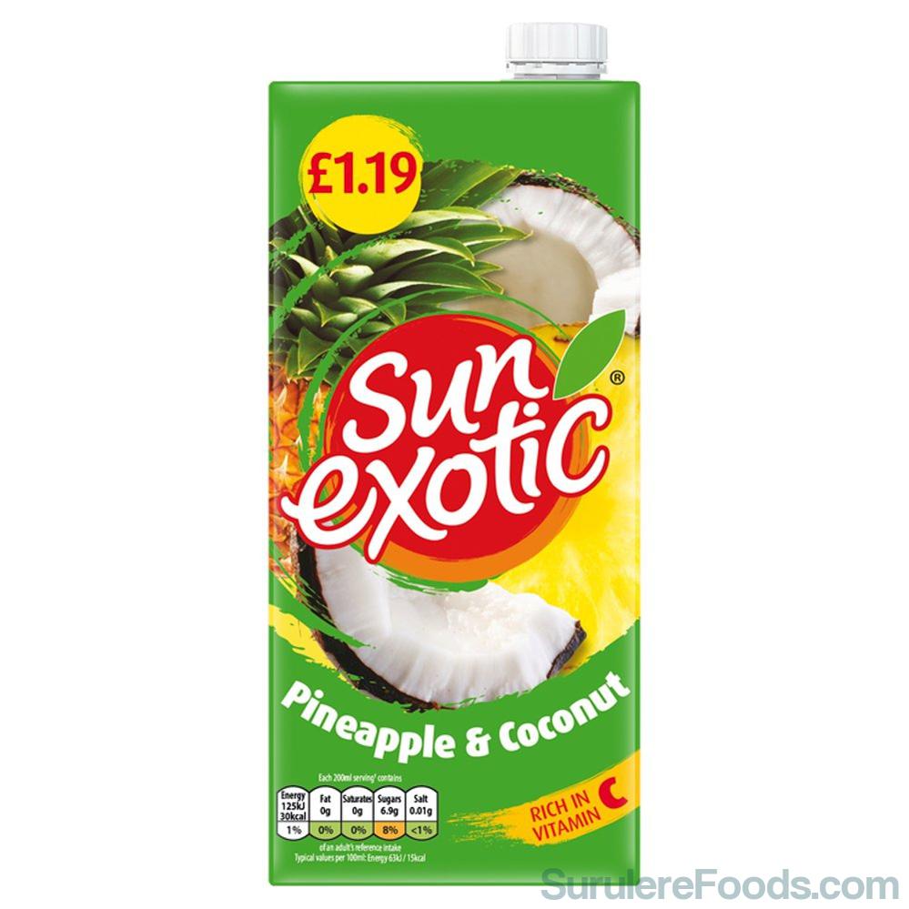 Sun Exotic Pineapple & Coconut 1Ltr-SurulereFoods