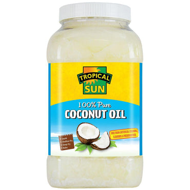 Tropical Sun Coconut Oil 1 Ltr-SurulereFoods — Food Cupboard — Buy Online UK